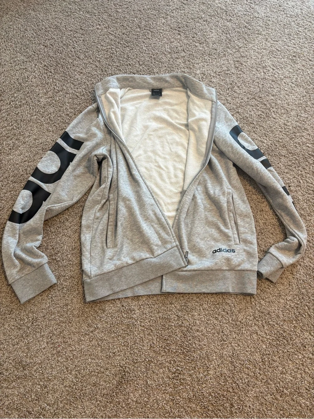 Adidas Men’s Track Jacket Bundle (3) | Full Zip Athletic Jackets | Size L